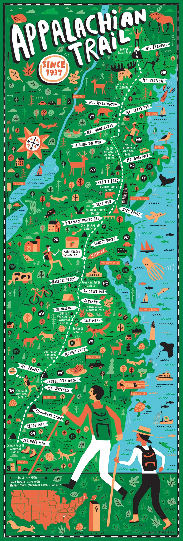 Appalachian Trail puzzle