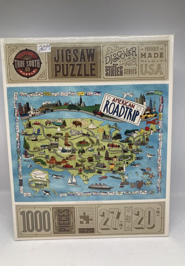 American Road Trip Puzzle