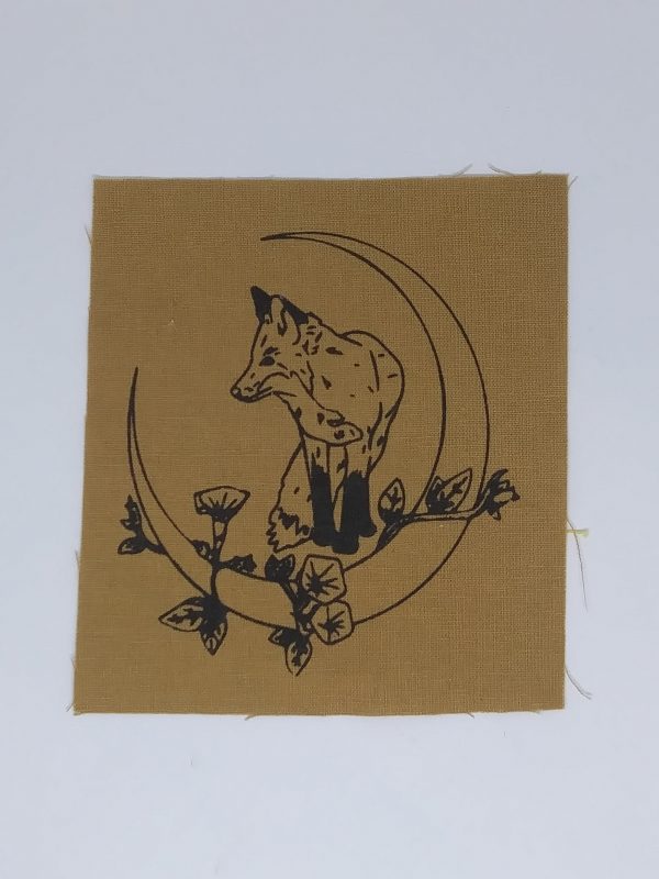 Brown Fox Moon Patch