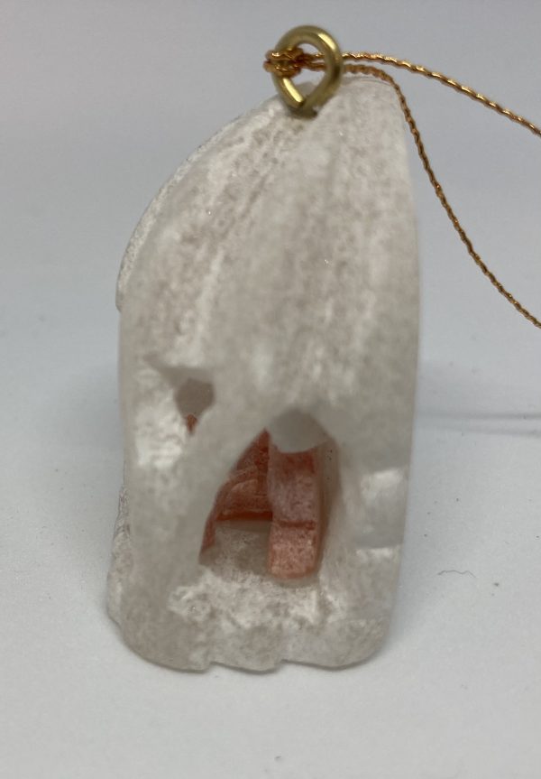 Alabaster Nativity Ornament-4 - Image 2