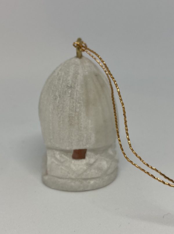 Alabaster Nativity Ornament-6 - Image 2