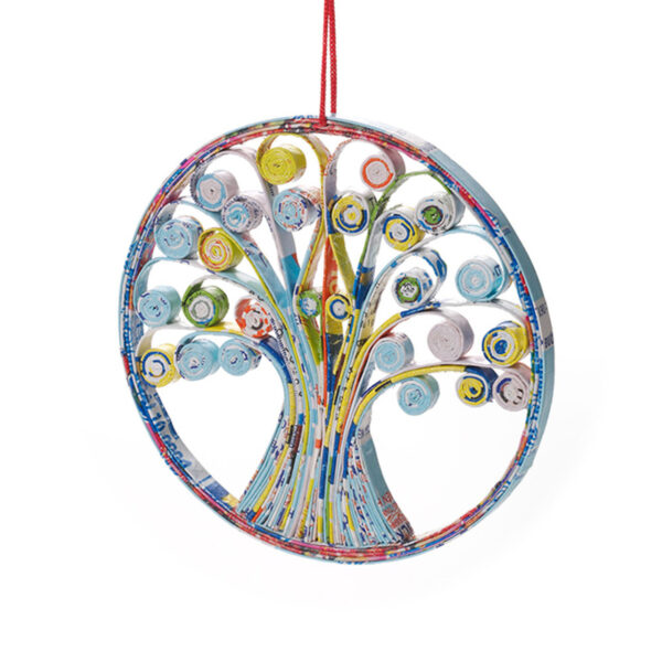 Quilled Tree Of Life Ornament