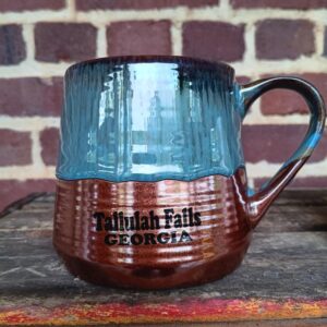 Tallulah Falls Mug...Iridescent Blue