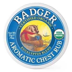 Badger Aromatic Chest Rub .75oz tin