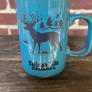 Tallulah Falls Mug...Deer Blue