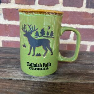 Tallulah Falls Mug... Deer Green