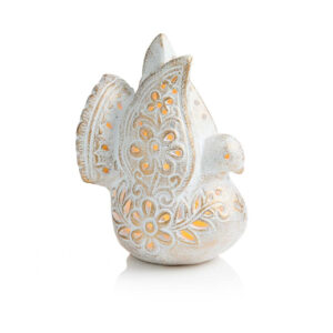 Peace Dove Terracotta Lantern