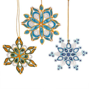 Quilled Snowflake Ornaments