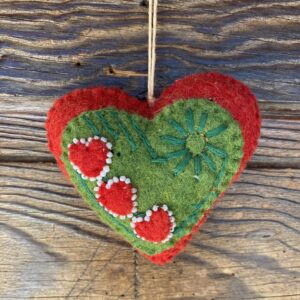 Medium Felted Heart